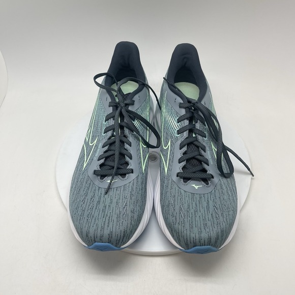 Mizuno Sneakers Mens 10 D Wave Inspire 21 411490.9T4S Running Blue Sneakers New - Picture 2 of 6